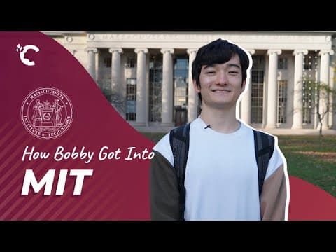 How Bobby Got Into MIT With Crimson