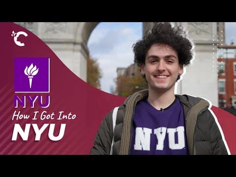 How I Got Into NYU
