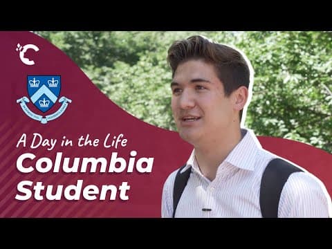 A Day in the Life: Columbia Political Science Student